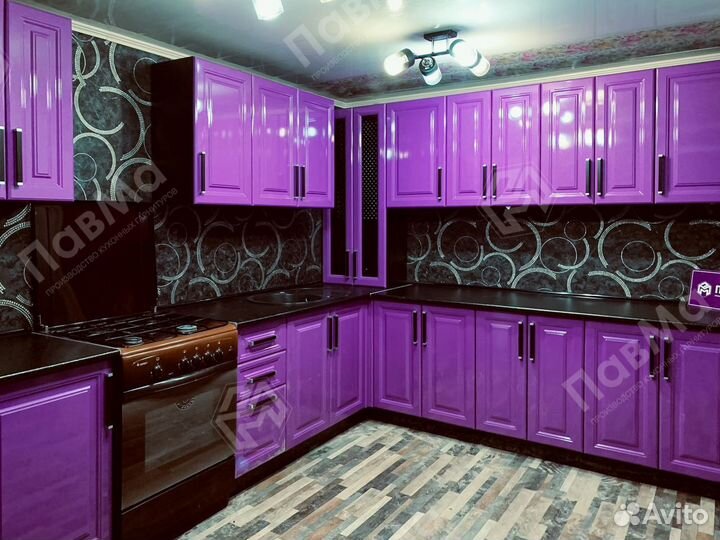 Кухонный гарнитур в стиле икеа