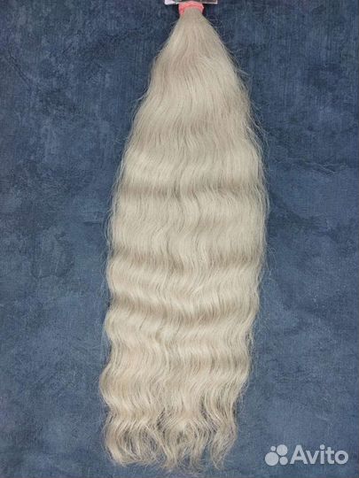 Волосы натуральные срез