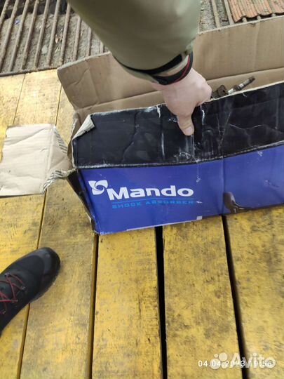 Пружины задние, амортизаторы передние