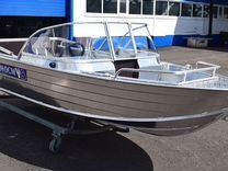 Новая лодка алюминиевая Wyatboat 430DCM в наличии