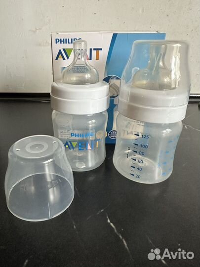 Бутылочки avent новые