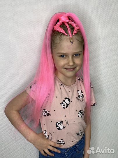 Косы с канекалоном/афрокосы афропрически брейды