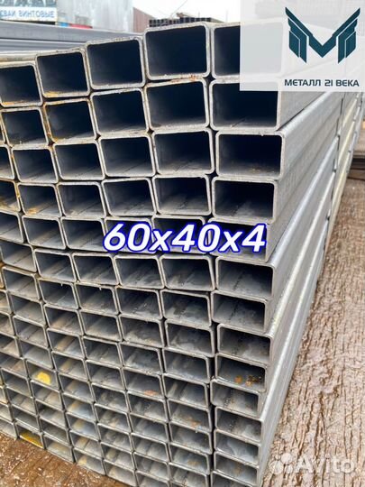 Профильная труба 60х40х4
