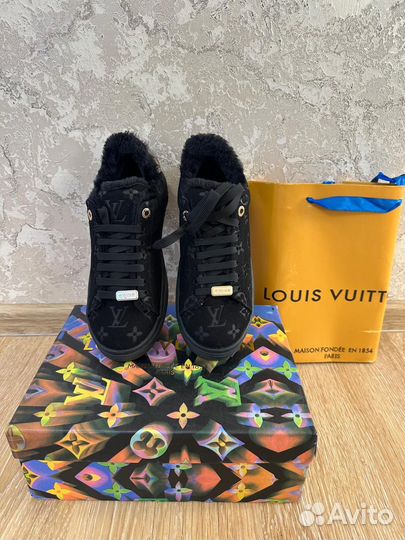 Louis vuitton кеды зимние