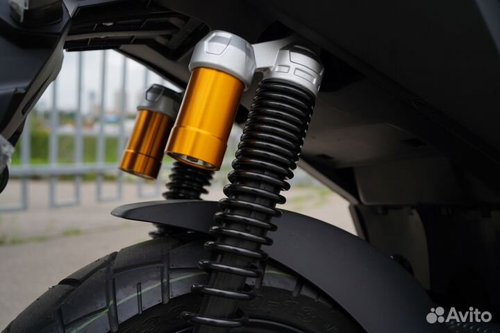 Электроскутер ECO aska F02 EcoBoost grey