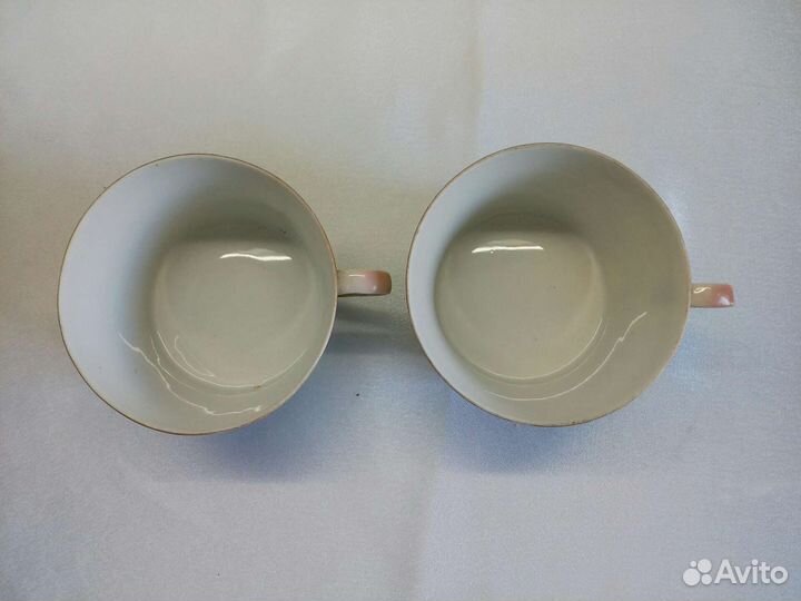 Чайные пары Гарднер Вербилки.Ранние Советы 1917 г