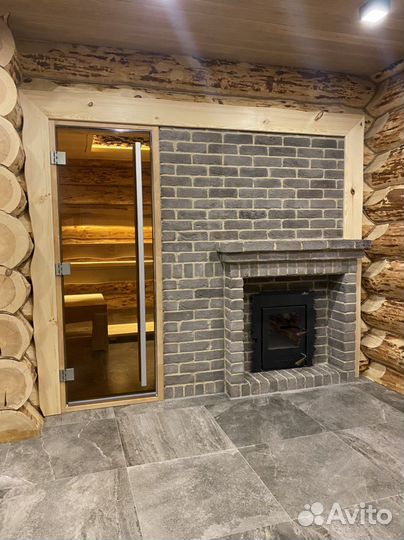 Дровяная банная печь Grill'D Retro World Long