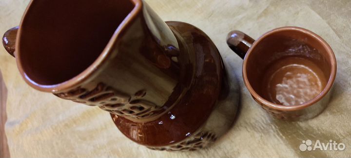 Кувшин керамика СССР Рига раритет винтаж