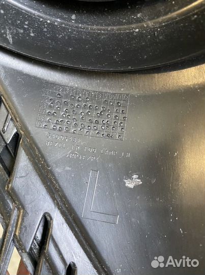 Окантовка птф mitsubishi outlander 3 левый