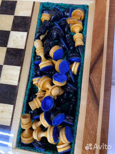 Шахматы ручной работы дерево