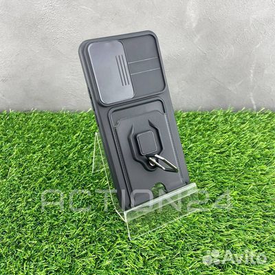 Чехол на Xiaomi 12T / 12T Pro трансформер (черный)