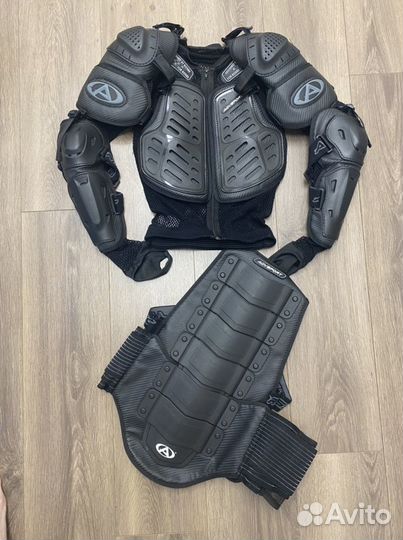 Комплект мотозащита AGV черепаха, б/у