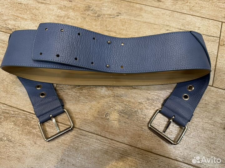 Новый ремень Oblique Италия нат кожа, 1 (46)