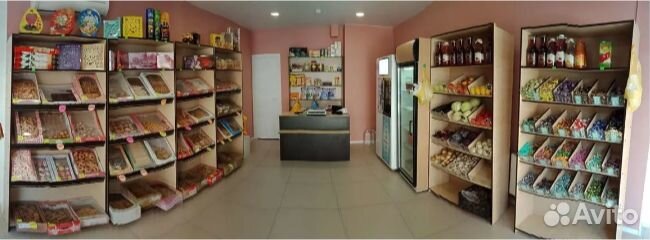 Стеллажи, прилавки, витрины. Конфетницы