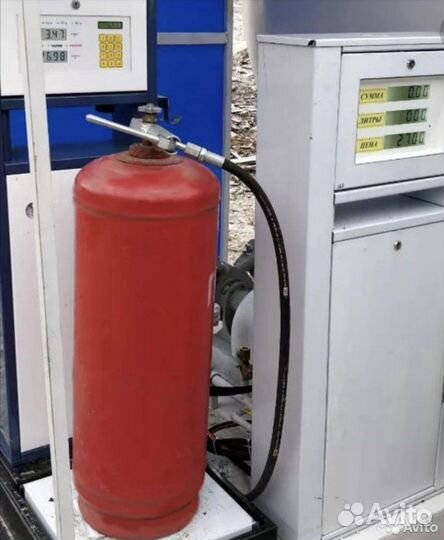 Заправка бытовых газовых баллонов