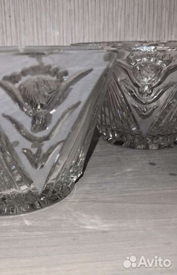 Ваза хрустальная
