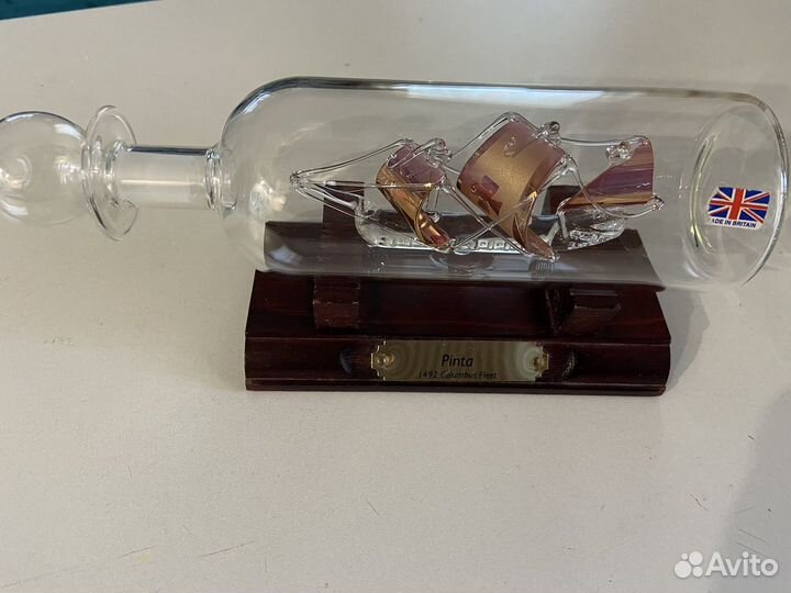 Корабль в бутылке Pinta
