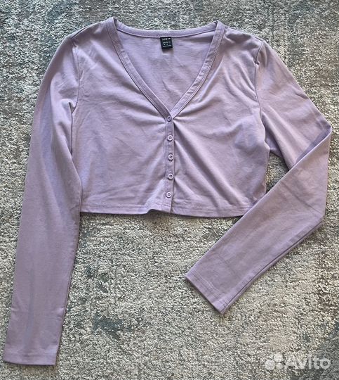 Укороченный лонгслив