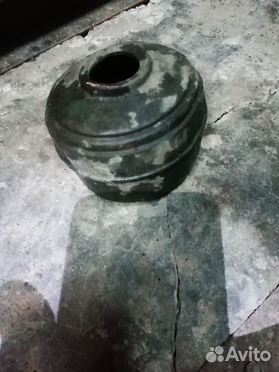 Лампадка медная