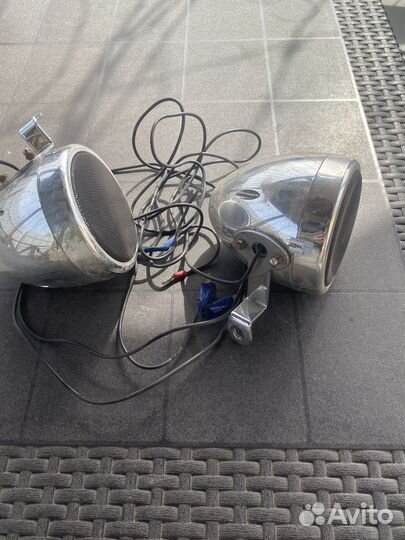 Комплект магнитола для мотоцикла + колонки