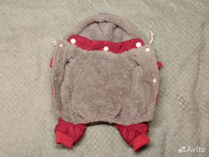 Комбинезон для собак тёплый (мальчик)