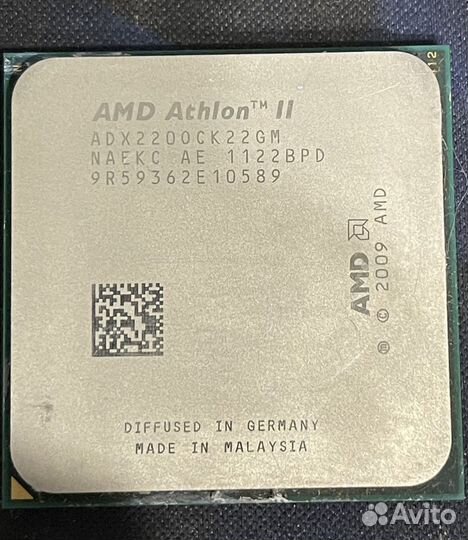 Процессор AMD Athlon II X2 220