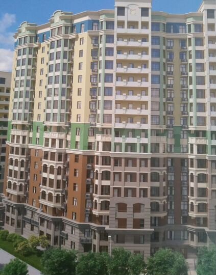 2-к. квартира, 45,4 м², 10/17 эт.