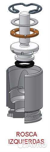 Поршень тормозного суппорта задн D38 с лев. рез