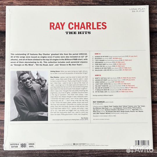 Ray Charles – The Hits LP