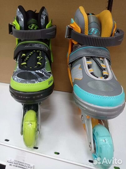 Роликовые коньки Tech Team Azart