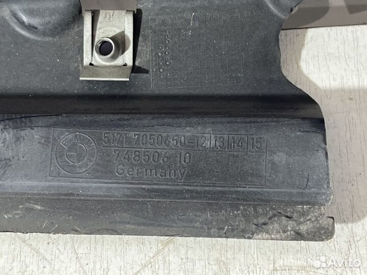 Воздуховод радиатора BMW E60, E61