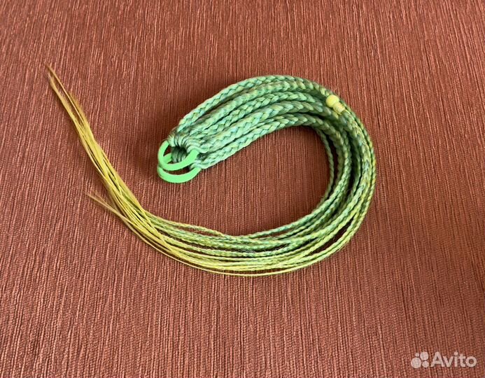 Афрорезинки из кос