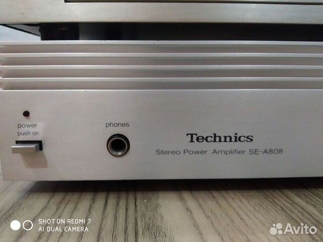 Усилитель Technics ST-K808, Technics SE-A808