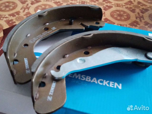 Новые калодки (задние) на Daewoo Nexia