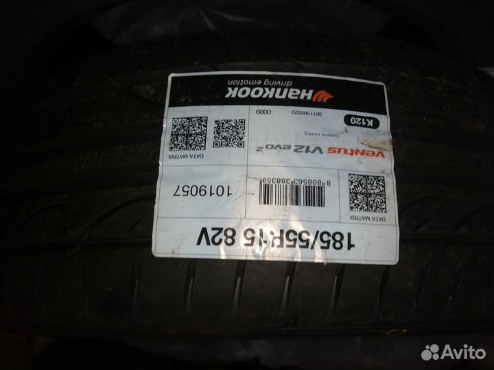 Hankook Ventus V12 Evo2 K120 185/55 R15 82V