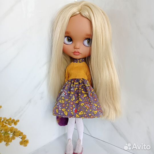 Комплект для Блайз /платье, шапочка +++