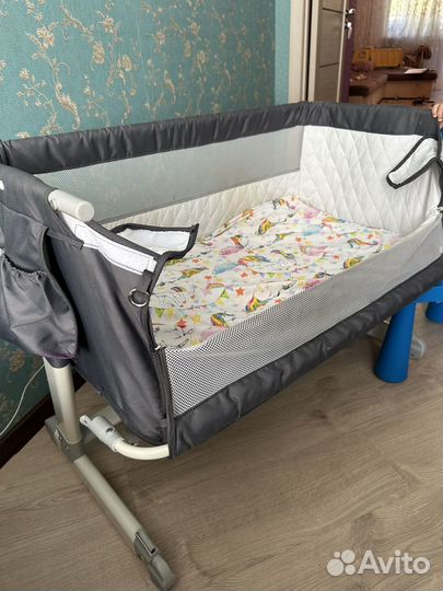 Приставная кроватка детская