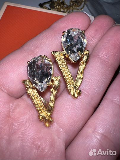 Набор Versace серьги + колье