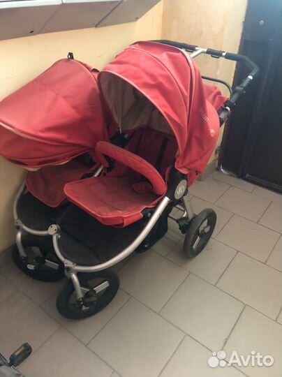 Коляска bumbleride indie twin для двойни