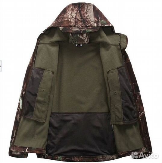 Демисезонный костюм TAD V 4,0 на флисе, зеленый