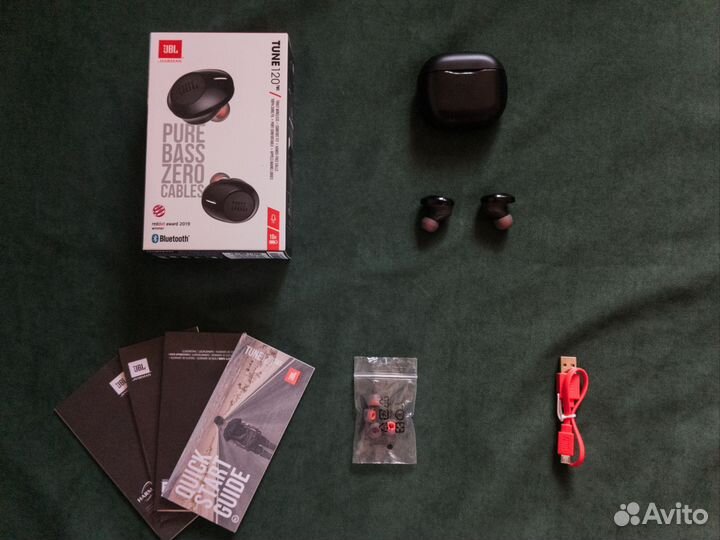 Беспроводные наушники jbl tune 120tws