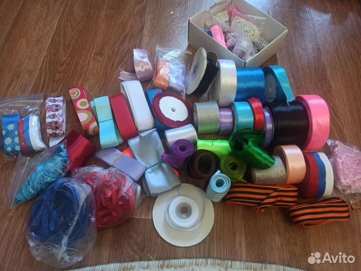 Все для творчества. Атласные ленточки