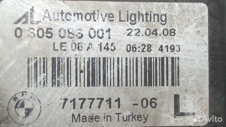 Фара противотуманная BMW 5 E60, 2008