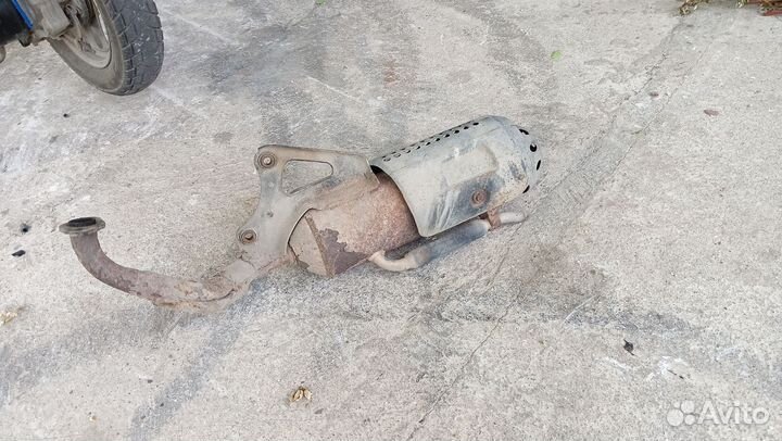 Глушитель honda dio 34 35 35zx