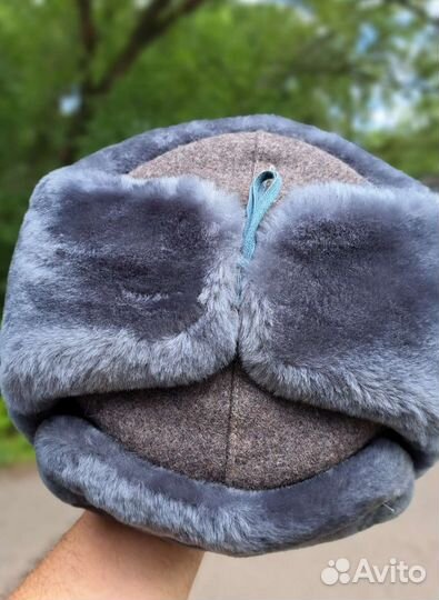 Меховая мужская кепка