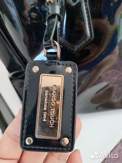 Сумка лаковая