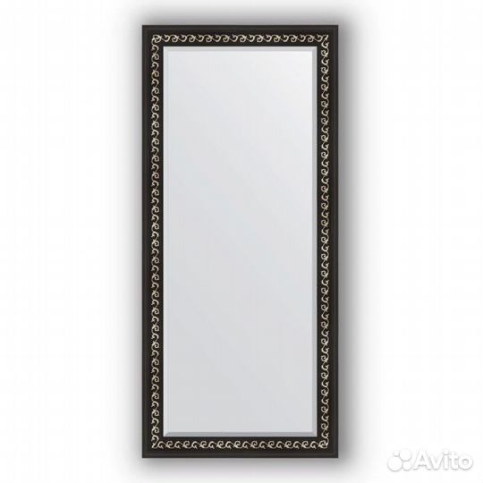 Зеркало Evoform Exclusive 165х75 Черный ардеко