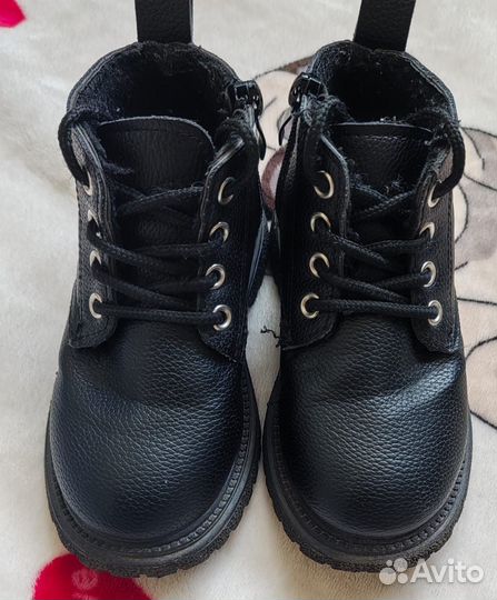Ботинки весенние для мальчика и девочки, р. 27