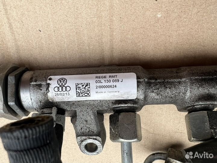 Топливная рейка в сборе VAG 2.0TDI