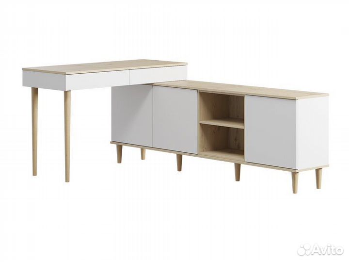 Стол-тумба Элвуд-4 White